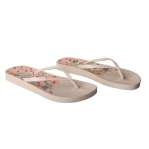 Tong Femme Copacabana Anatomic Print XI – Style & Confort Beige