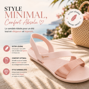 Sandale Femme Ipanema Vibe Beige